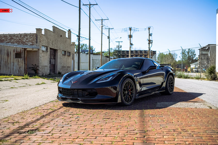 ANRKY AN10 forged wheel on Chevrolet Corvette C7 Z06