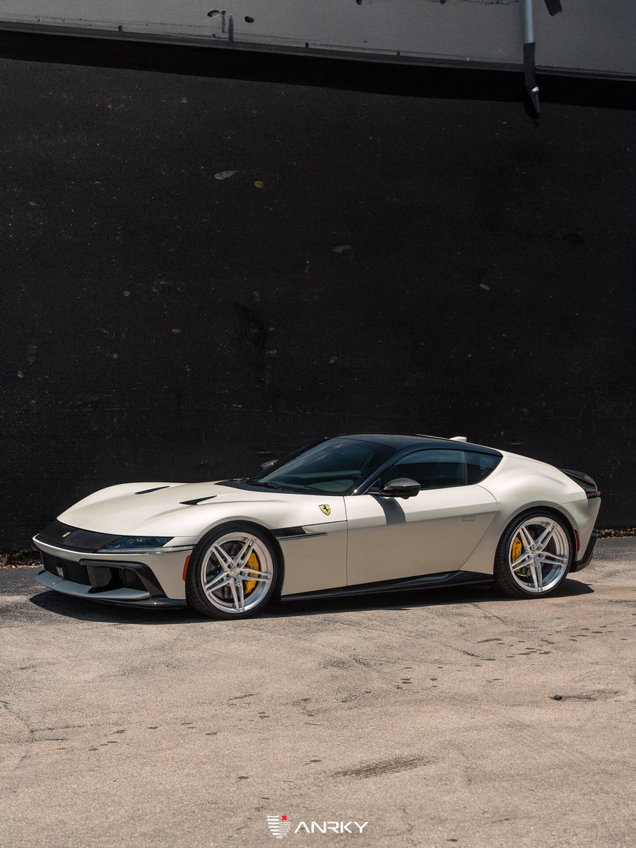 ANRKY AN27 forged wheel on Ferrari 12Cilindri