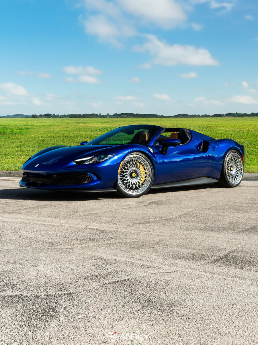 ANRKY RS7.3 forged wheel on Ferrari 296 GTS