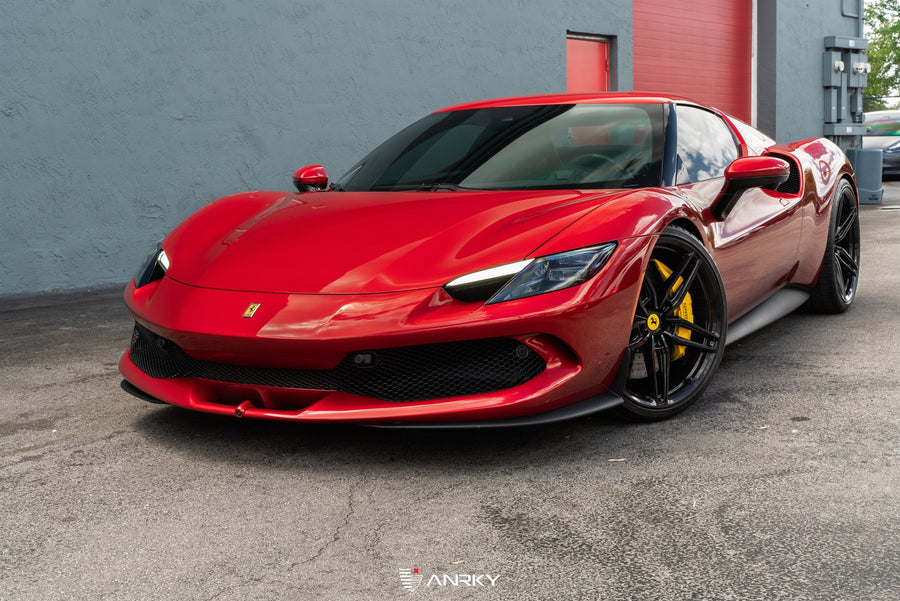 ANRKY AN17 forged wheel on Ferrari 296 GTB