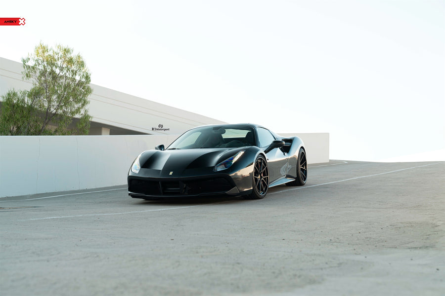 ANRKY AN32 forged wheel on Ferrari 488 GTB