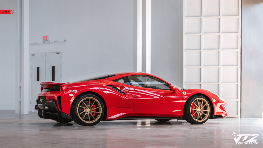 ANRKY AN13 forged wheel on Ferrari 488 GTB