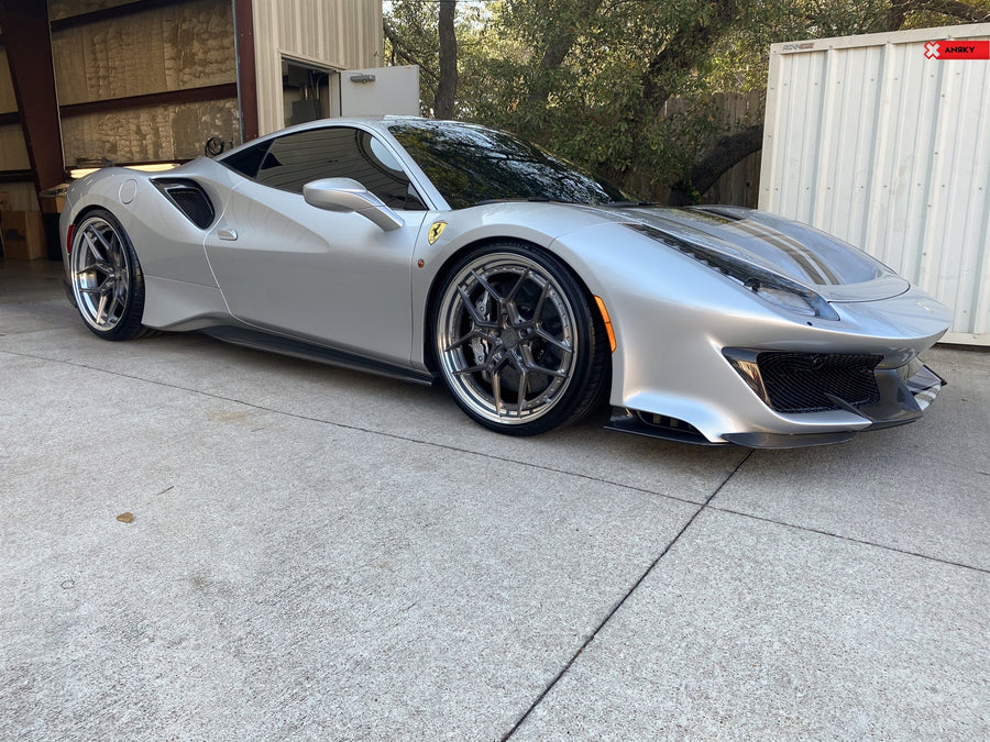 ANRKY S3-X4 forged wheel on Ferrari 488 Pista