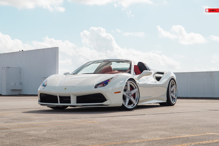 ANRKY AN35 forged wheel on Ferrari 488 Spyder