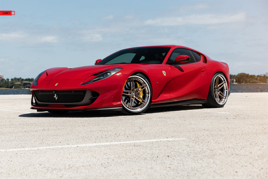 ANRKY AN37 forged wheel on Ferrari 812 Superfast