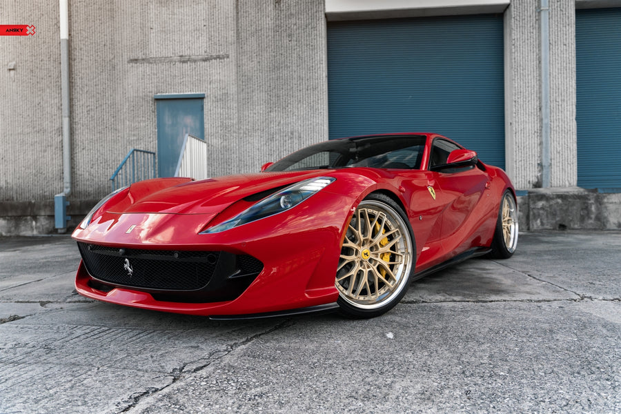 ANRKY RS1 forged wheel on Ferrari 812 SuperFast