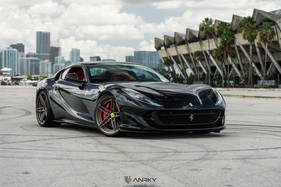 ANRKY AN27 forged wheel on Ferrari 812 Superfast
