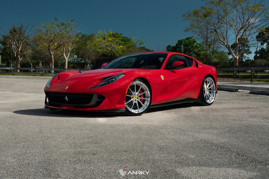 ANRKY AN28 forged wheel on Ferrari 812 Superfast