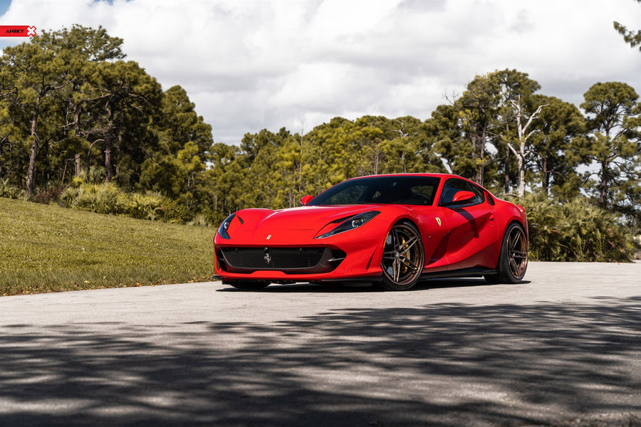 ANRKY AN37 forged wheel on Ferrari 812 Superfast