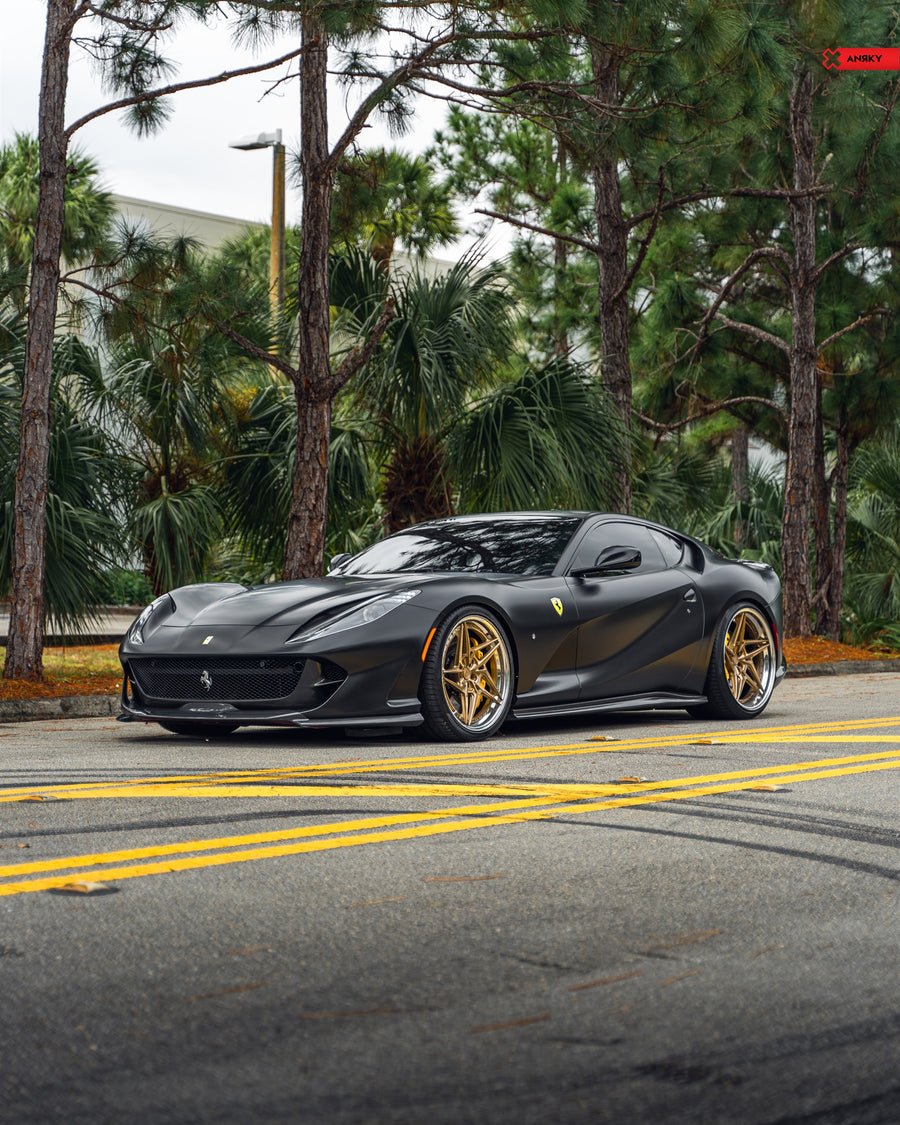 ANRKY S3-X3 forged wheel on Ferrari 812 Super Fast