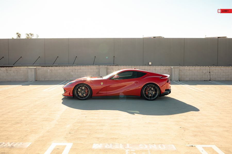 ANRKY S1-X4 forged wheel on Ferrari 812 Superfast