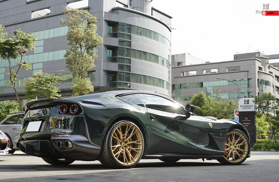 ANRKY S1-X5 forged wheel on Ferrari 812 Superfast