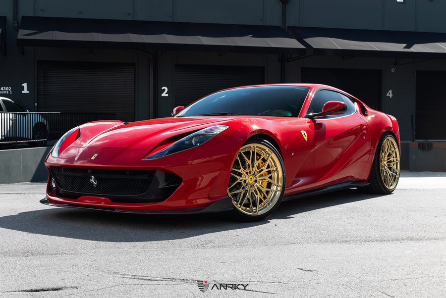 ANRKY S2-X1 forged wheel on Ferrari 812 Superfast
