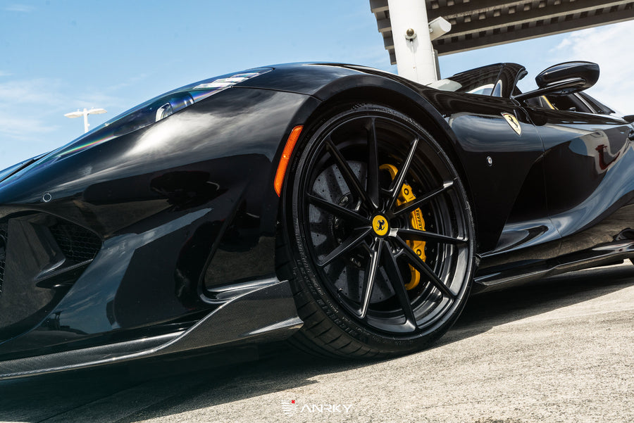ANRKY AN28 forged wheel on Ferrari 812GTS