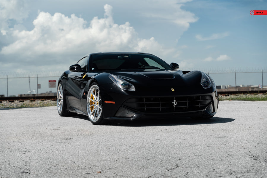ANRKY AN38 forged wheel on Ferrari F12 Berlinetta