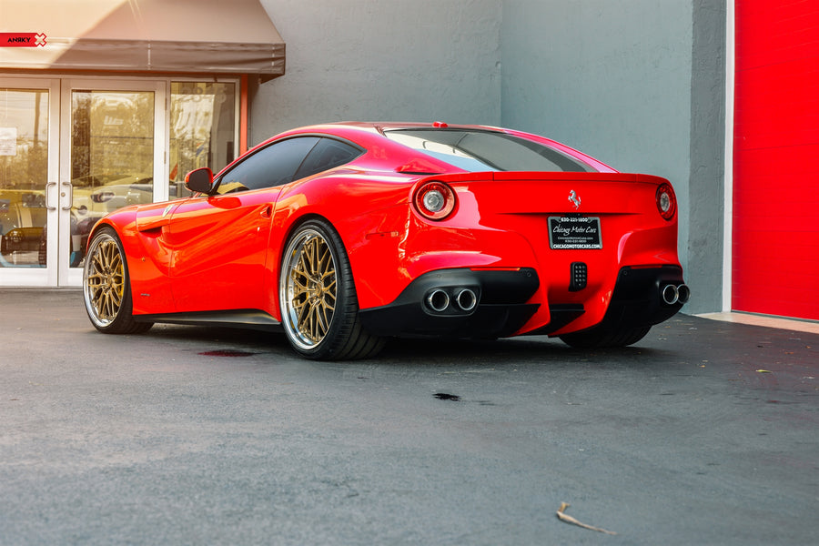 ANRKY RS1 forged wheel on Ferrari F12 Berlinetta