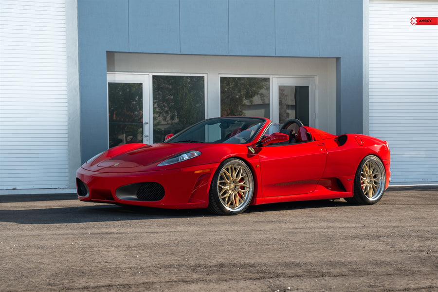 ANRKY RS1 forged wheel on Ferrari F430 Spyder