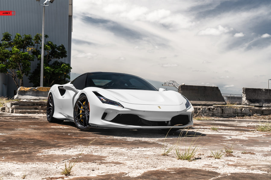 ANRKY AN11 forged wheel on Ferrari F8 Tributo