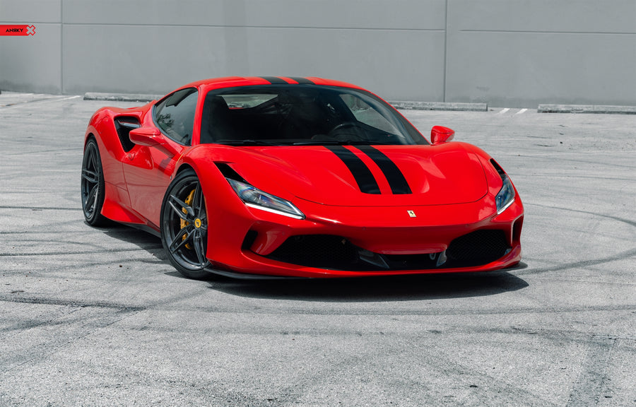 ANRKY AN17 forged wheel on Ferrari F8 Tributo