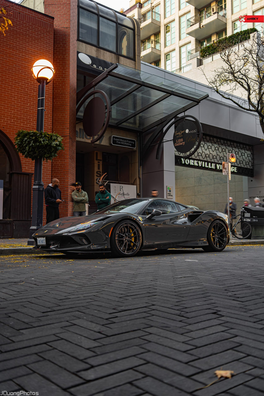 ANRKY AN34 forged wheel on Ferrari F8 Tributo