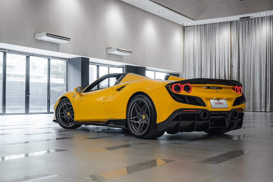 ANRKY S3-X3 forged wheel on Ferrari F8 Tributo Spider