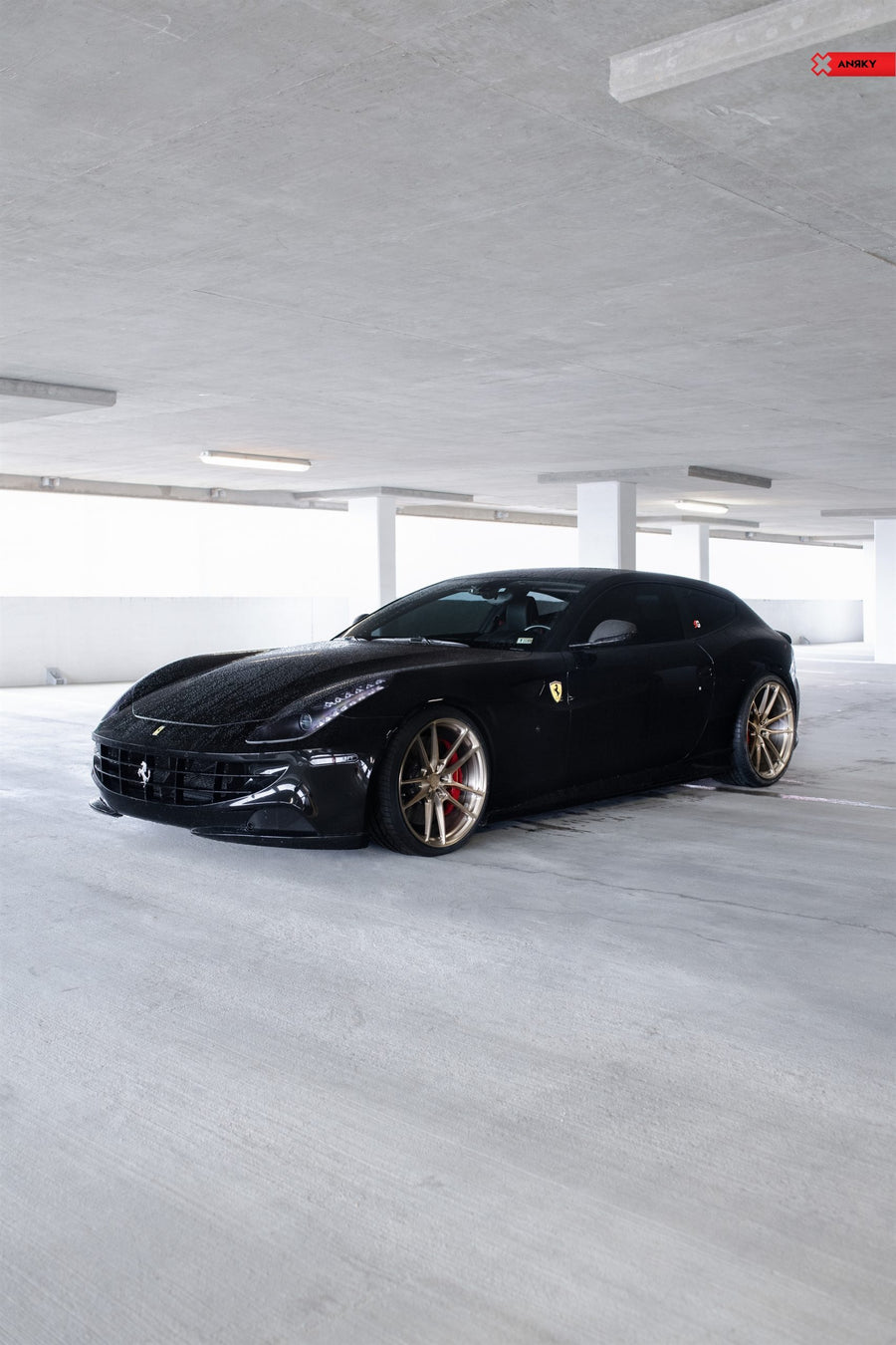ANRKY AN14 forged wheel on Ferrari FF