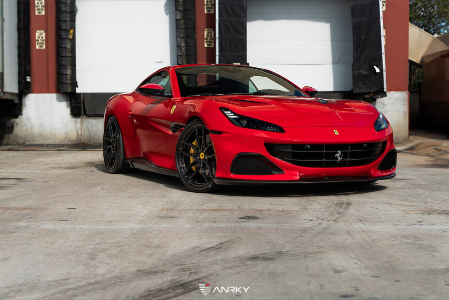 ANRKY AN11 forged wheel on Ferrari Portofino