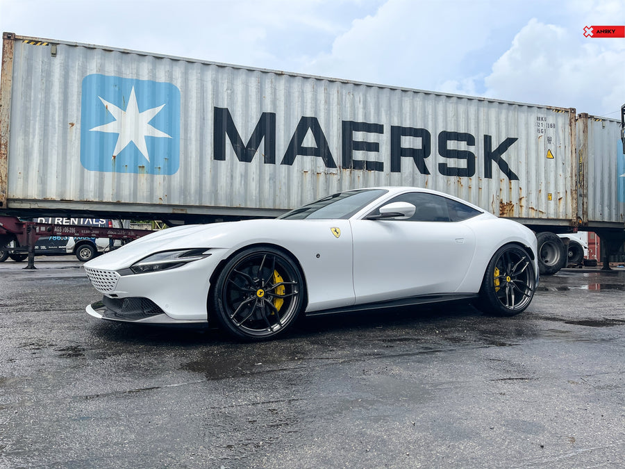 ANRKY AN11 forged wheel on Ferrari Roma