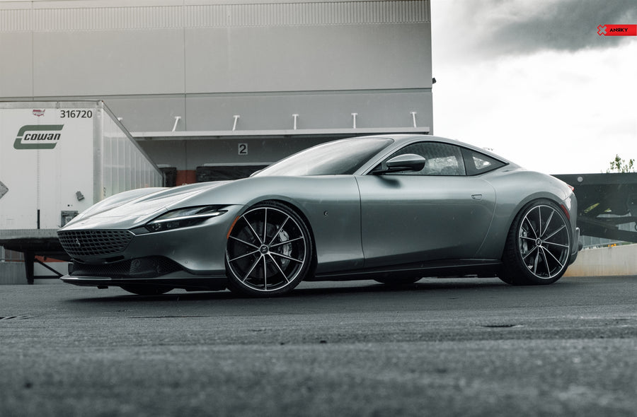 ANRKY AN18 forged wheel on Ferrari Roma