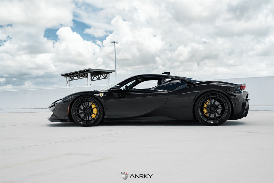 ANRKY AN23 forged wheel on Ferrari SF90