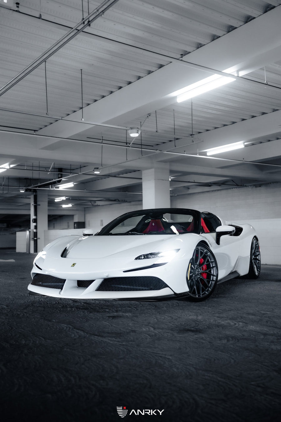 ANRKY AN10 forged wheel on Ferrari SF90 Spyder