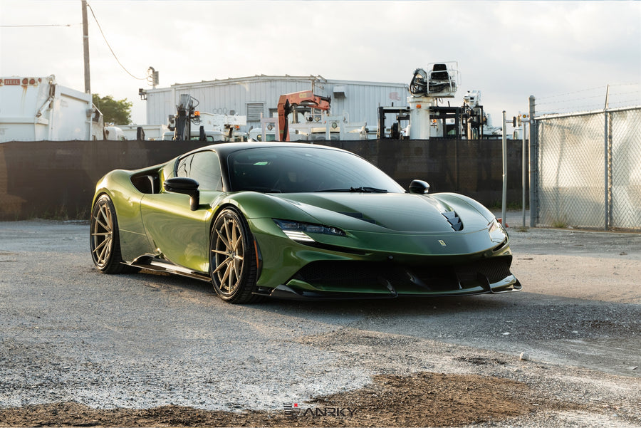 ANRKY C38 forged wheel on Ferrari SF90 Stradale | CarbonComposite C38’s