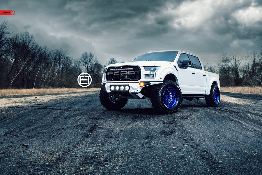 ANRKY AN36 forged wheel on Ford F150 Raptor
