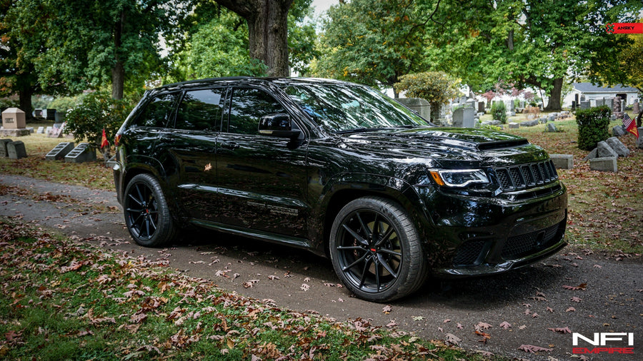 ANRKY AN12 forged wheel on Jeep Cherokee TrackHawk