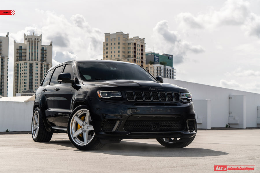 ANRKY AN35 forged wheel on Jeep Cherokee TrackHawk