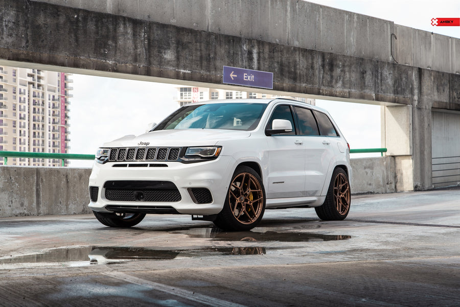 ANRKY S1-X4 forged wheel on Jeep Cherokee Trackhawk