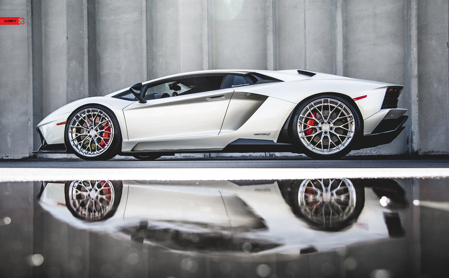 ANRKY AN20 forged wheel on Lamborghini Aventador S