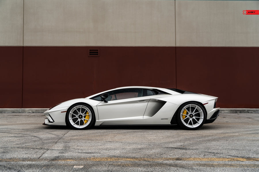 ANRKY AN22 forged wheel on Lamborghini Aventador S