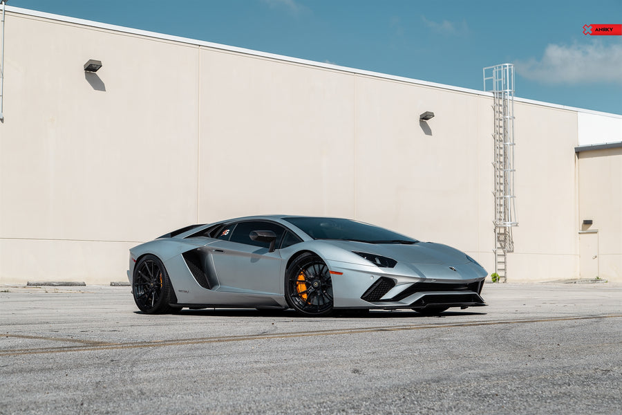 ANRKY AN22 forged wheel on Lamborghini Aventador S
