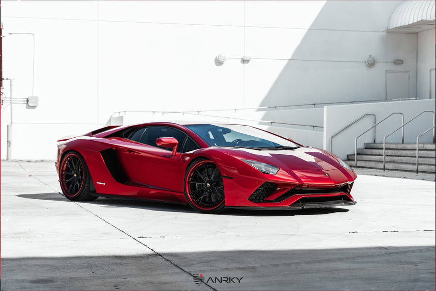 ANRKY S3-X5 forged wheel on Lamborghini Aventador S