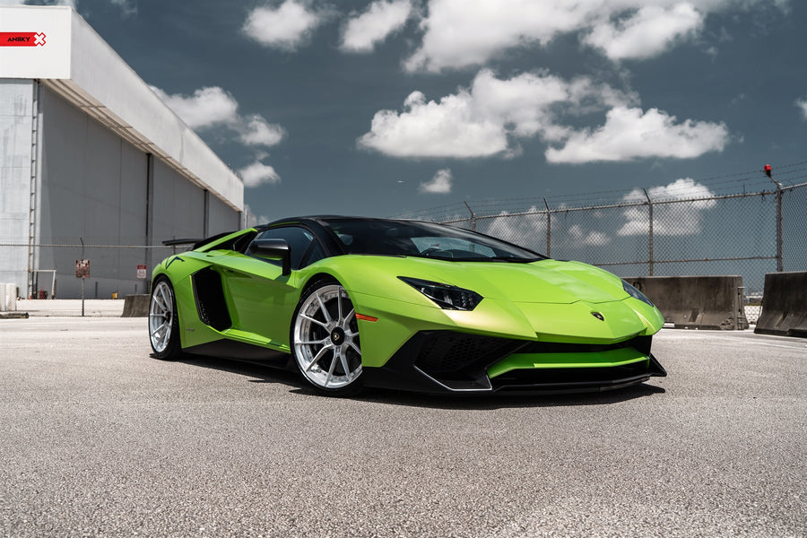 ANRKY AN22 forged wheel on Lamborghini Aventador SV