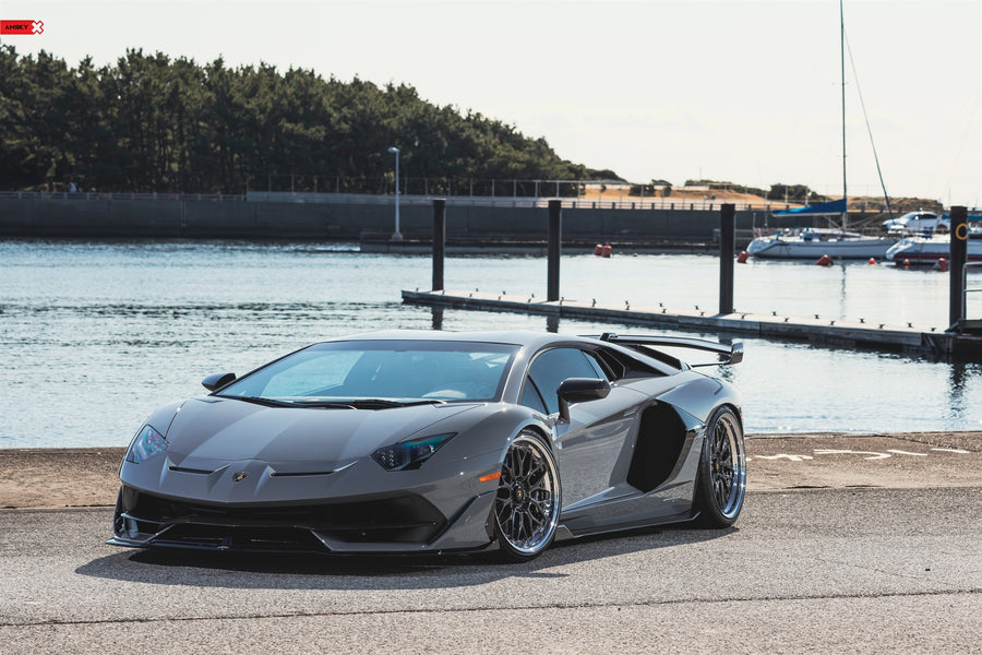 ANRKY RS1 forged wheel on Lamborghini Aventador SVJ