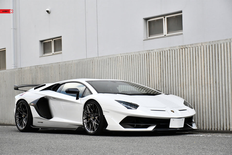 ANRKY S1-X1 forged wheel on Lamborghini Aventador SVJ