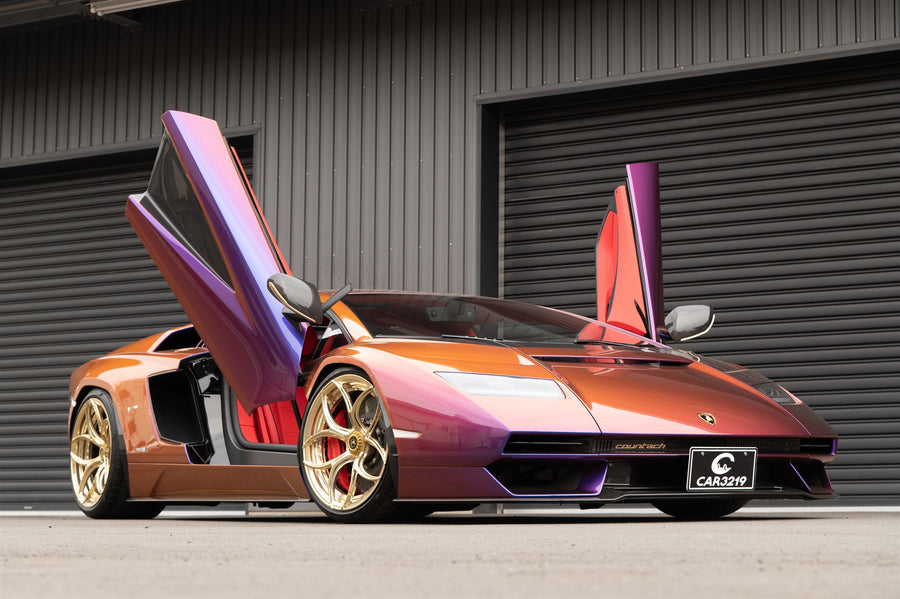 ANRKY S2-X0 forged wheel on Lamborghini Countach LP800-4 | X-Series S2-X0