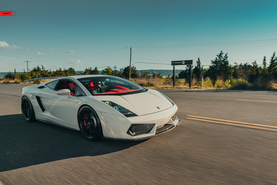 ANRKY AN18 forged wheel on Lamborghini Gallardo