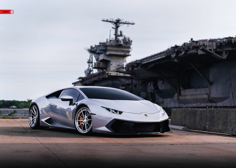 ANRKY AN38 forged wheel on Lamborghini Huracan
