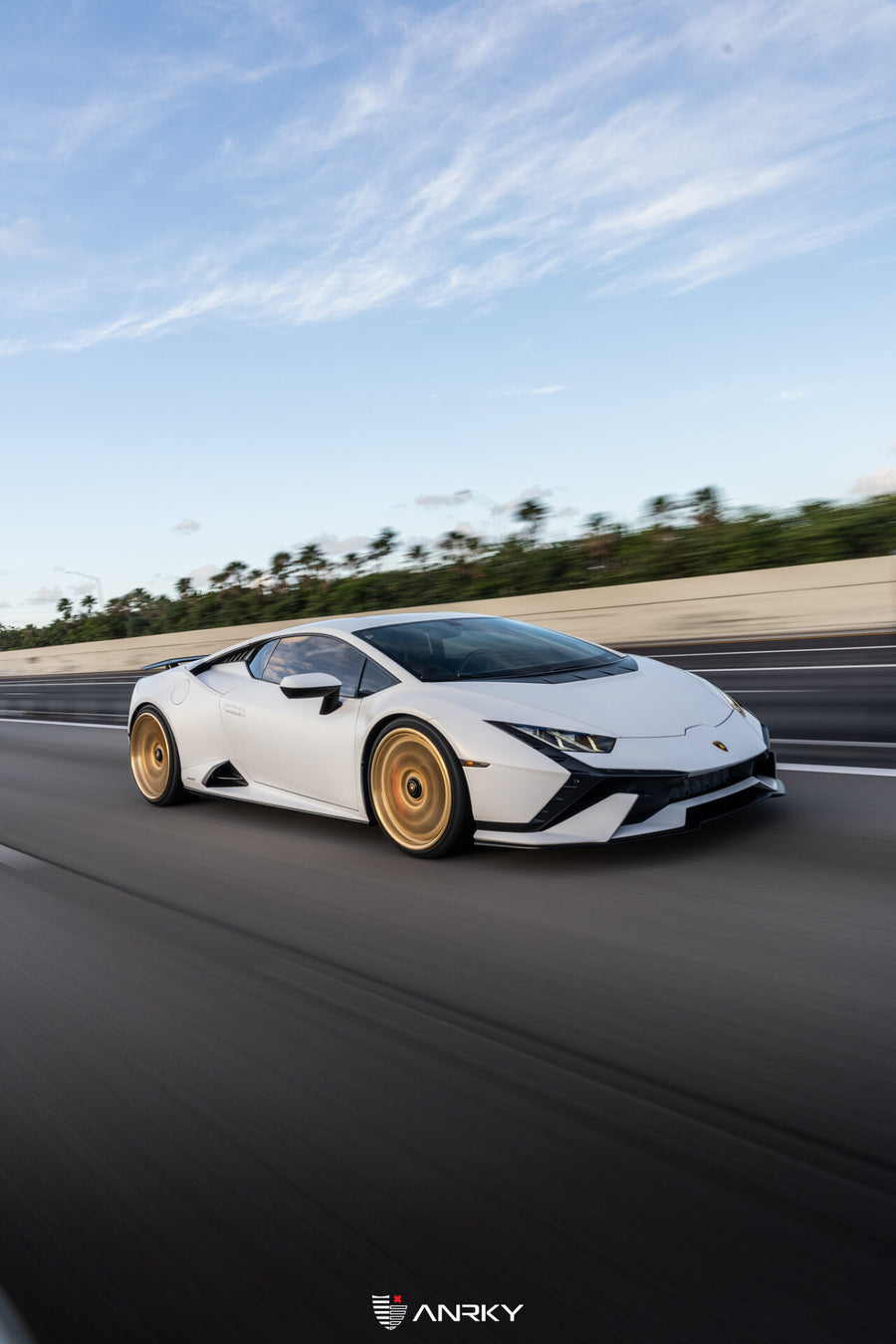 ANRKY RS2.3 forged wheel on Lamborghini Huracan Tecnica
