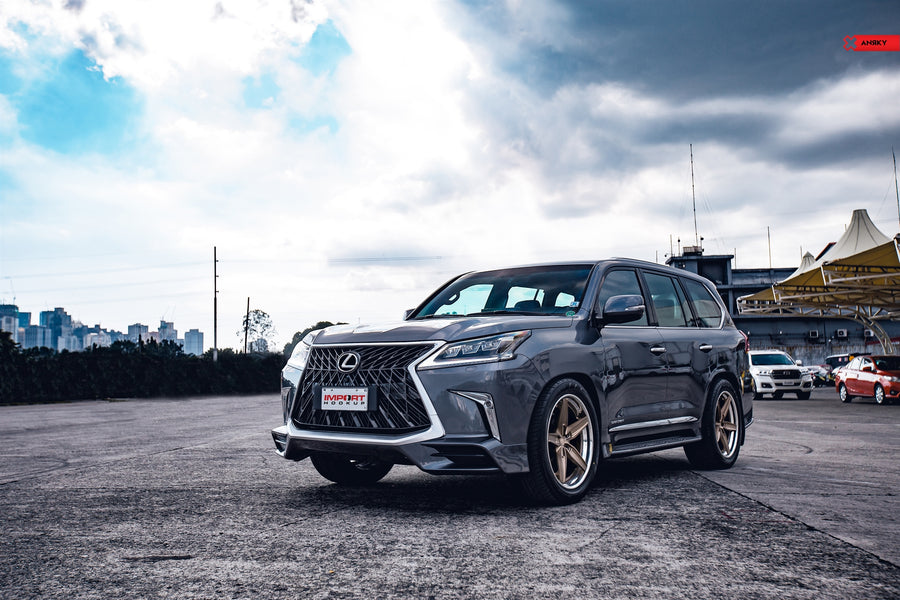 ANRKY AN35 forged wheel on Lexus LX570