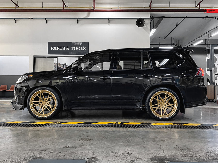 ANRKY S3-X2 forged wheel on Lexus LX570