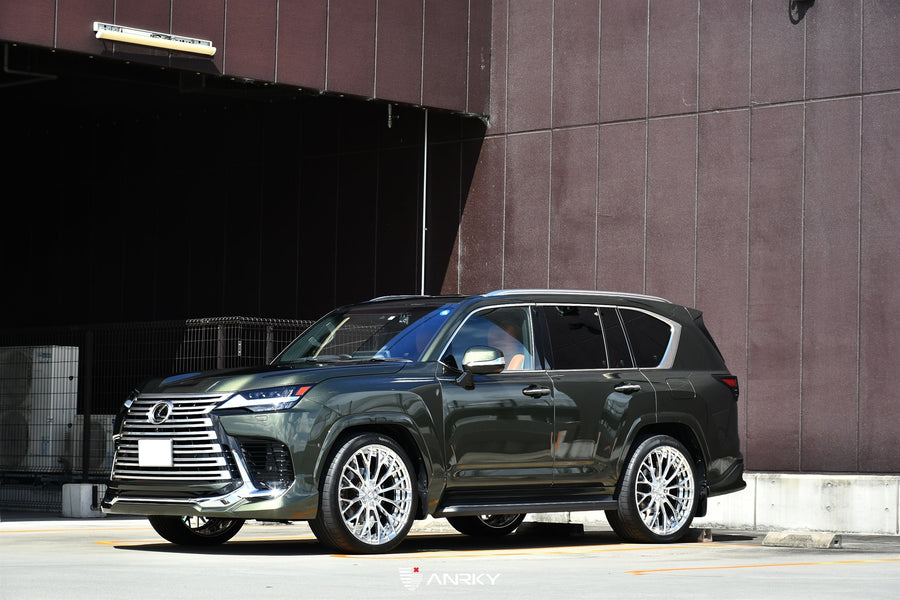 ANRKY AN20 forged wheel on Lexus LX600